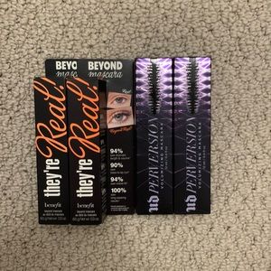 Two sets of Urban Decay Perversion & Benefit They’re Real Mascaras